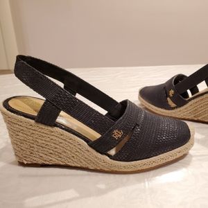 Ralph Lauren Espadrille Wedges